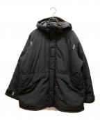 Lafayette×BURLAP OUTFITTERラファイエット×バーラップアウトフィッター）の古着「NYLON PARKA JACKET」｜ブラック