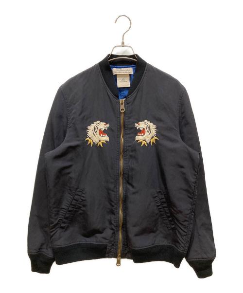 REMI RELIEF（レミレリーフ）REMI RELIEF (レミレリーフ) スーベニアジャケット ブラック サイズ:SIZE XLの古着・服飾アイテム