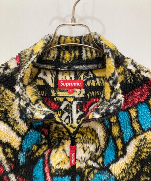 SUPREME（シュプリーム）Supreme (シュプリーム) Saint Michael Fleece Jacket マルチカラー サイズ:Ⅼの古着・服飾アイテム