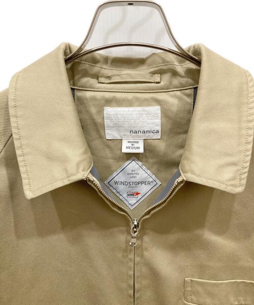 nanamica（ナナミカ）nanamica (ナナミカ) GORE-TEX INFINIUM Chino Crew Jacket ベージュ サイズ:Ⅿの古着・服飾アイテム