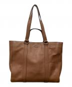 COACHコーチ）の古着「ハドソン ダブル ハンドル トート」｜ブラウン