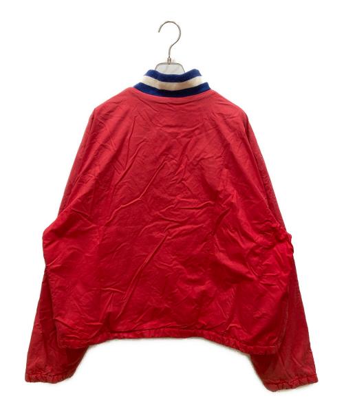 POLO RALPH LAUREN（ポロ・ラルフローレン）POLO RALPH LAUREN (ポロ・ラルフローレン) ハーフジッププルオーバージャケット レッド サイズ:SIZE Lの古着・服飾アイテム