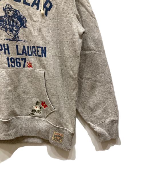 POLO COUNTRY（ポロカントリー）POLO COUNTRY (ポロカントリー) ポロベアフリースフーディ グレー サイズ:SIZE Sの古着・服飾アイテム