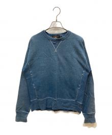RRL（ダブルアールエル）の古着「インディゴフレンチテリースウェットシャツ」｜インディゴ