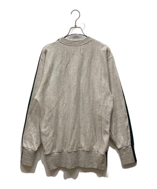 INSCRIRE（アンスクリア）INSCRIRE (アンスクリア) ハイブリッドスウェット グリーン×グレー サイズ:SIZE S 未使用品の古着・服飾アイテム