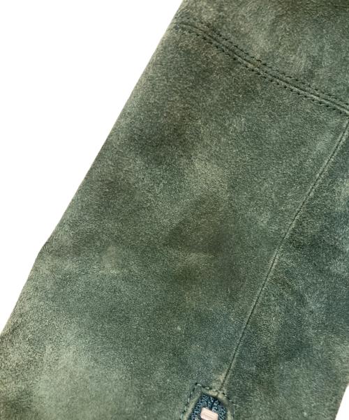theory luxe（セオリーリュクス）theory luxe (セオリーリュクス) ラムレザージャケット グリーン サイズ:SIZE 38の古着・服飾アイテム