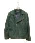 theory luxe（セオリーリュクス）の古着「ラムレザージャケット」｜グリーン