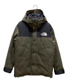 THE NORTH FACE（ザ ノース フェイス）の古着「マウンテン ダウン ジャケット」｜カーキ×ブラック