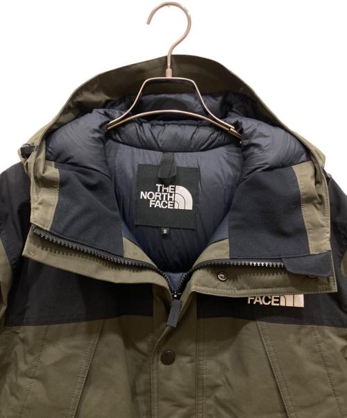THE NORTH FACE（ザ ノース フェイス）THE NORTH FACE (ザ ノース フェイス) マウンテン ダウン ジャケット カーキ×ブラック サイズ:SIZE Sの古着・服飾アイテム