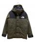 THE NORTH FACE（ザ ノース フェイス）の古着「マウンテン ダウン ジャケット」｜カーキ×ブラック