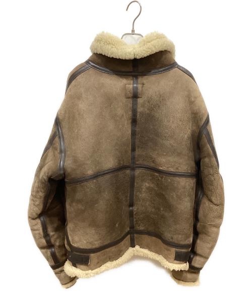 AVIREX（アヴィレックス）AVIREX (アヴィレックス) B-3ムートンジャケット ベージュ サイズ:SIZE Mの古着・服飾アイテム