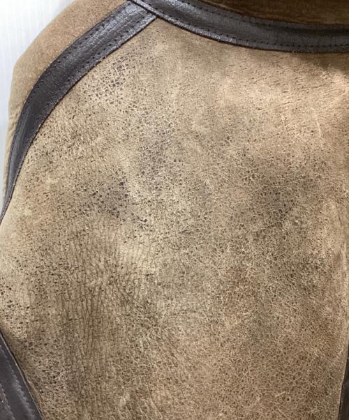 AVIREX（アヴィレックス）AVIREX (アヴィレックス) B-3ムートンジャケット ベージュ サイズ:SIZE Mの古着・服飾アイテム