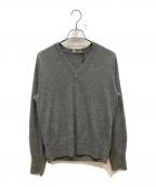 HYKEハイク）の古着「RACCOON V-NECK SWEATER」｜グレー