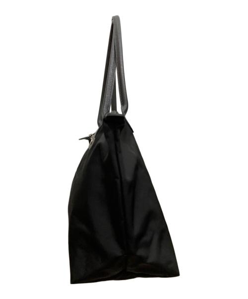 LONGCHAMP（ロンシャン）LONGCHAMP (ロンシャン) プリアージュ・ネオトートバッグ ブラックの古着・服飾アイテム