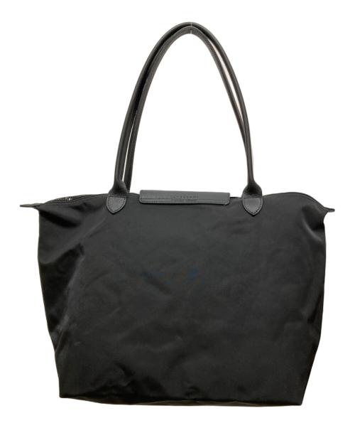 LONGCHAMP（ロンシャン）LONGCHAMP (ロンシャン) プリアージュ・ネオトートバッグ ブラックの古着・服飾アイテム