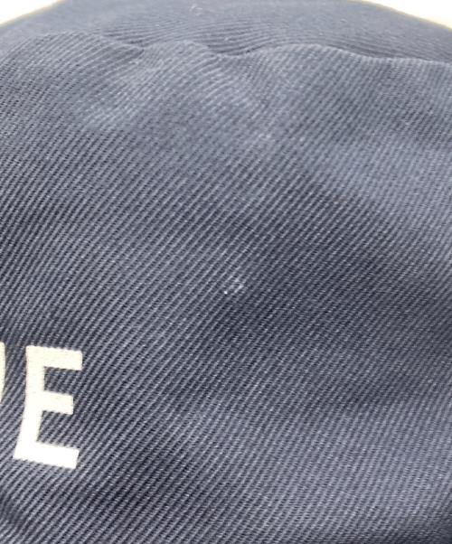 CELINE（セリーヌ）CELINE (セリーヌ) ロゴプリントバケットハット ネイビー サイズ:SIZE Mの古着・服飾アイテム