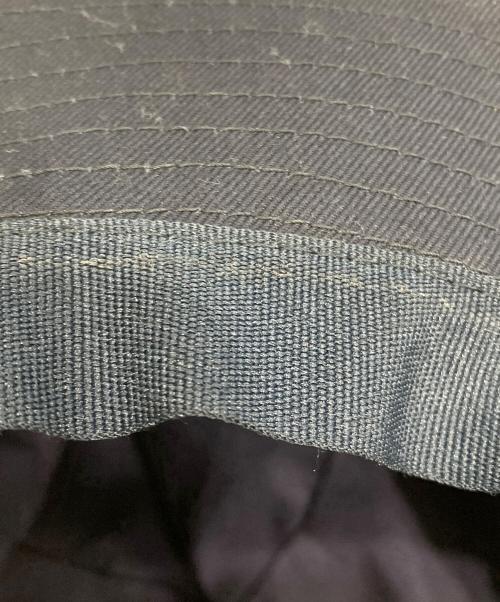 CELINE（セリーヌ）CELINE (セリーヌ) ロゴプリントバケットハット ネイビー サイズ:SIZE Mの古着・服飾アイテム