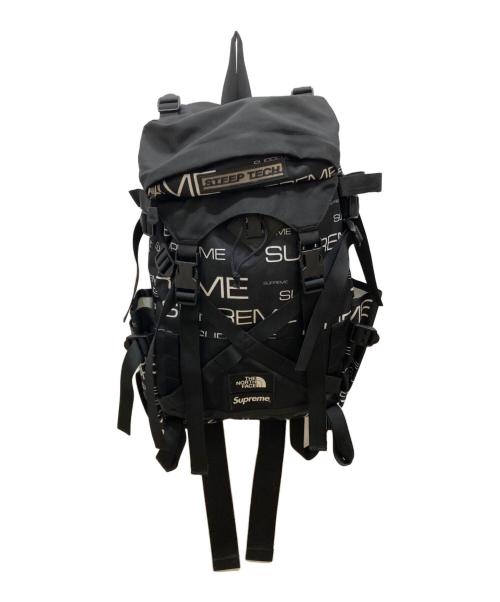 SUPREME（シュプリーム）Supreme (シュプリーム) THE NORTH FACE (ザ ノース フェイス) Steep Tech Backpack ブラックの古着・服飾アイテム