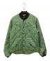 RRL（ダブルアールエル）の古着「キルティングボンバージャケット」｜オリーブ