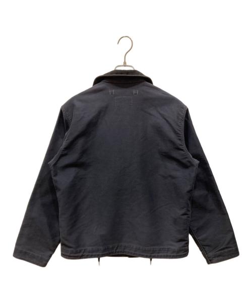 RRL（ダブルアールエル）RRL (ダブルアールエル) ジャングルクロスデッキジャケット ネイビー サイズ:SIZE Sの古着・服飾アイテム