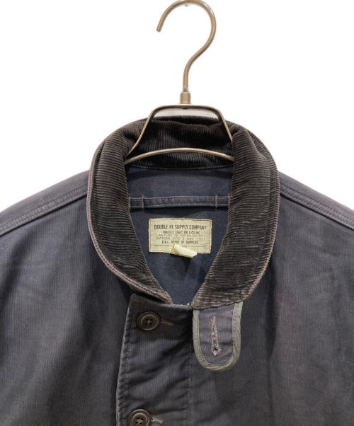 RRL（ダブルアールエル）RRL (ダブルアールエル) ジャングルクロスデッキジャケット ネイビー サイズ:SIZE Sの古着・服飾アイテム