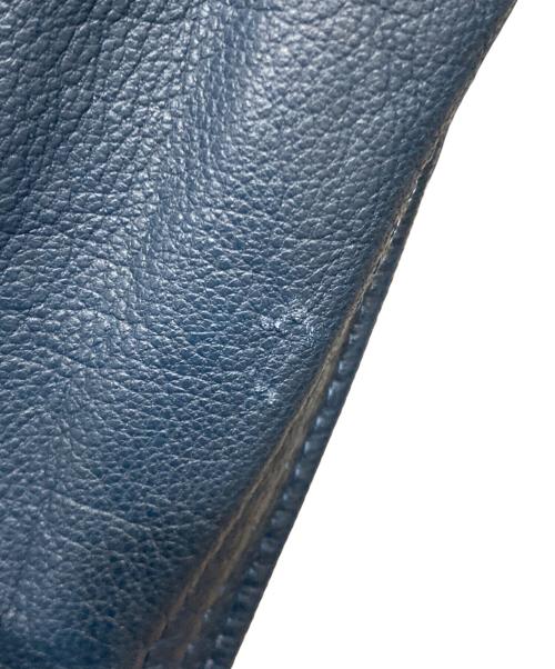 green label relaxing（グリーンレーベルリラクシング）green label relaxing (グリーンレーベルリラクシング) ゴートスキンレザージャケット ネイビー サイズ:SIZE Sの古着・服飾アイテム