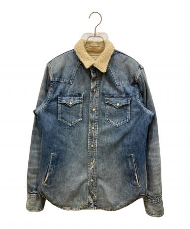 ポロラルフローレン　レザージャケット　ポニーマーク　ビンテージ　デニム　シャツ 中古・古着通販】POLO RALPH LAUREN (ポロ・ラルフローレン) ボア