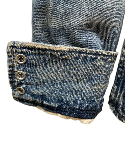 POLO RALPH LAUREN（ポロ・ラルフローレン）POLO RALPH LAUREN (ポロ・ラルフローレン) ボアデニムシャツジャケット インディゴ サイズ:SIZE Sの古着・服飾アイテム
