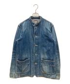 MOMOTARO JEANS桃太郎ジーンズ）の古着「デニムカバーオールジャケット」｜インディゴ