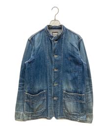 MOMOTARO JEANS（桃太郎ジーンズ）の古着「デニムカバーオールジャケット」｜インディゴ