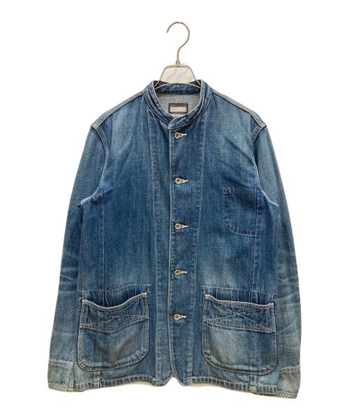MOMOTARO JEANS（桃太郎ジーンズ）MOMOTARO JEANS (桃太郎ジーンズ) デニムカバーオールジャケット インディゴ サイズ:SIZE 38の古着・服飾アイテム