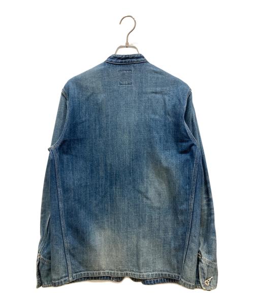 MOMOTARO JEANS（桃太郎ジーンズ）MOMOTARO JEANS (桃太郎ジーンズ) デニムカバーオールジャケット インディゴ サイズ:SIZE 38の古着・服飾アイテム