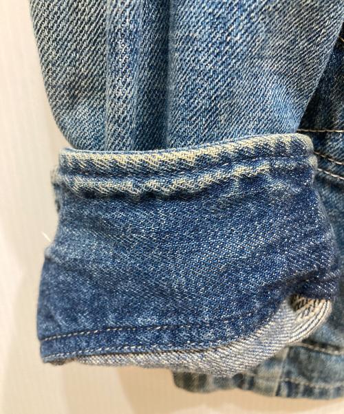 MOMOTARO JEANS（桃太郎ジーンズ）MOMOTARO JEANS (桃太郎ジーンズ) デニムカバーオールジャケット インディゴ サイズ:SIZE 38の古着・服飾アイテム