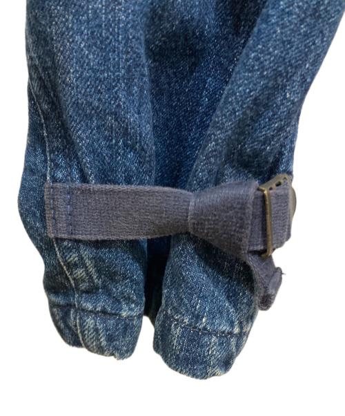 MOMOTARO JEANS（桃太郎ジーンズ）MOMOTARO JEANS (桃太郎ジーンズ) ボアフーデッドコート インディゴ サイズ:SIZE 40の古着・服飾アイテム
