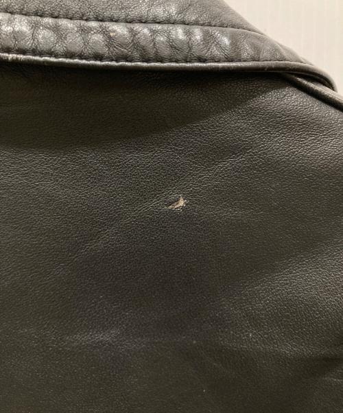 USED（USED）USED (USED) FEUERWEHRレザージャケット ブラック サイズ:不明の古着・服飾アイテム