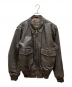 Sporty’s Pilot Shopスポーティーズ パイロット ショップ）の古着「A-2レザージャケット」｜ブラウン