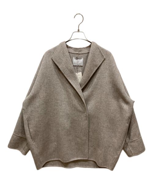 URBAN RESEARCH DOORS（アーバンリサーチドアーズ）URBAN RESEARCH DOORS (アーバンリサーチドアーズ) ウールリバーミドルガウンコート ベージュ サイズ:SIZE M 未使用品の古着・服飾アイテム