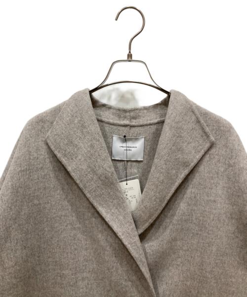 URBAN RESEARCH DOORS（アーバンリサーチドアーズ）URBAN RESEARCH DOORS (アーバンリサーチドアーズ) ウールリバーミドルガウンコート ベージュ サイズ:SIZE M 未使用品の古着・服飾アイテム