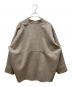 URBAN RESEARCH DOORS (アーバンリサーチドアーズ) ウールリバーミドルガウンコート ベージュ サイズ:SIZE M 未使用品：12000円