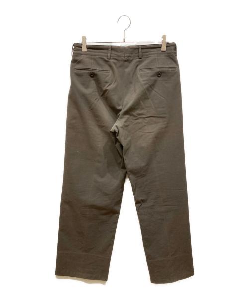 HERMES（エルメス）HERMES (エルメス) MANCHES テーパード スラックス ブラウン サイズ:SIZE 48の古着・服飾アイテム