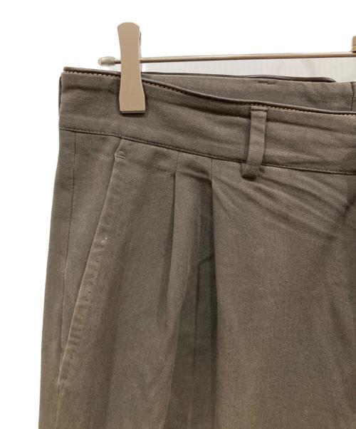 HERMES（エルメス）HERMES (エルメス) MANCHES テーパード スラックス ブラウン サイズ:SIZE 48の古着・服飾アイテム