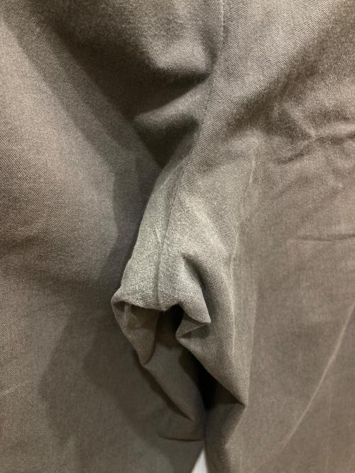 HERMES（エルメス）HERMES (エルメス) MANCHES テーパード スラックス ブラウン サイズ:SIZE 48の古着・服飾アイテム