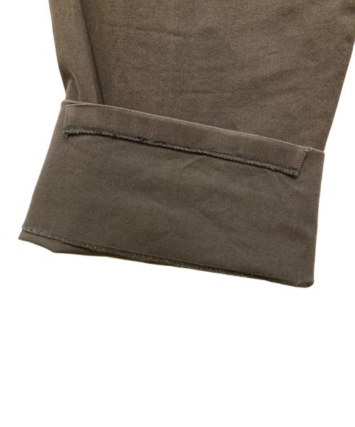 HERMES（エルメス）HERMES (エルメス) MANCHES テーパード スラックス ブラウン サイズ:SIZE 48の古着・服飾アイテム