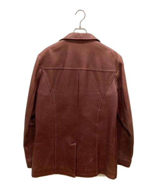 FREEDOM（フリーダム）freedom (フリーダム) レザーカーコート ブラック サイズ:SIZE Mの古着・服飾アイテム