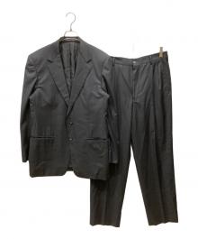 GIANNI VERSACE（ジャンニ・ヴェルサーチ）の古着「2Bテーラードセットアップ」｜ブラック