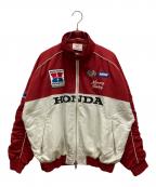moussyマウジー）の古着「HONDA RACING ブルゾン」｜レッド