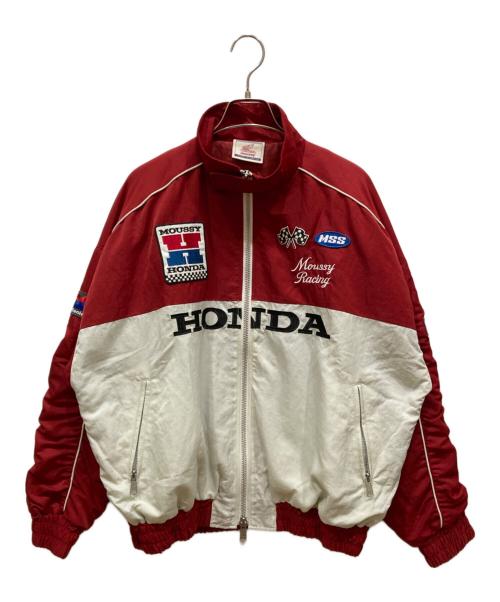moussy（マウジー）moussy (マウジー) HONDA RACING ブルゾン レッド サイズ:FREEの古着・服飾アイテム