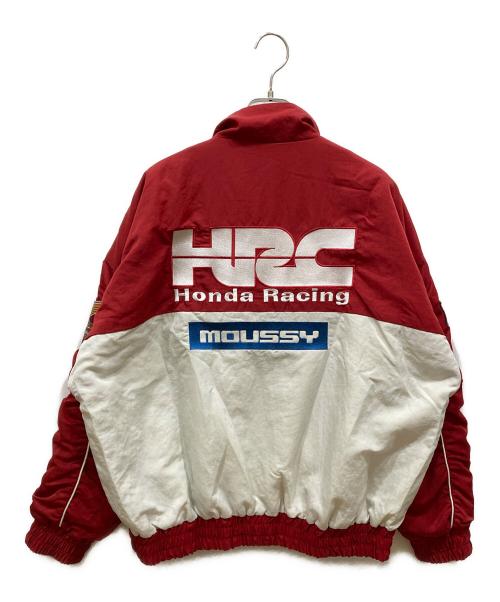 moussy（マウジー）moussy (マウジー) HONDA RACING ブルゾン レッド サイズ:FREEの古着・服飾アイテム