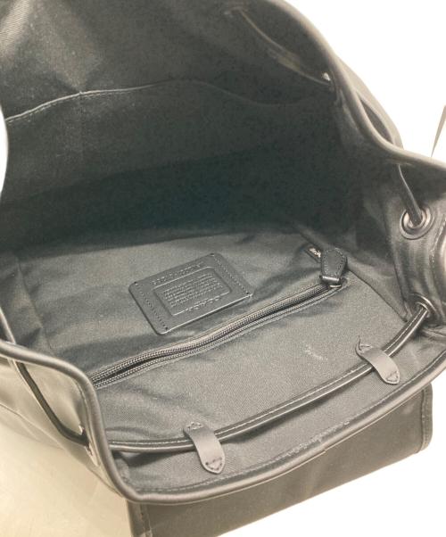 COACH（コーチ）COACH (コーチ) ヘリテージ ターンロック バックパック ブラックの古着・服飾アイテム