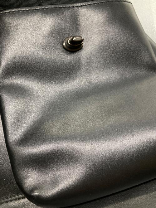 COACH（コーチ）COACH (コーチ) ヘリテージ ターンロック バックパック ブラックの古着・服飾アイテム